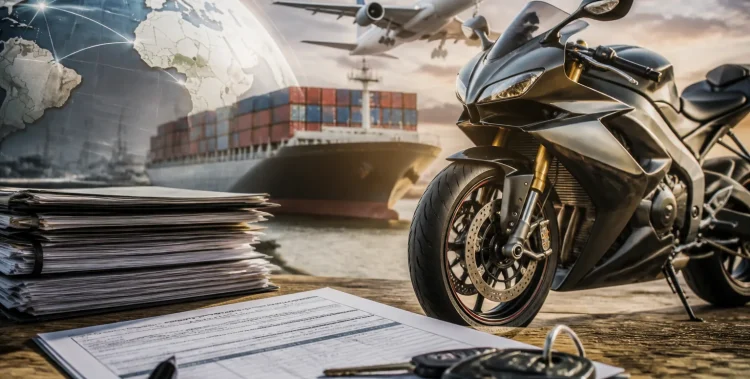 Motor rendelés külföldről: papírok és buktatók